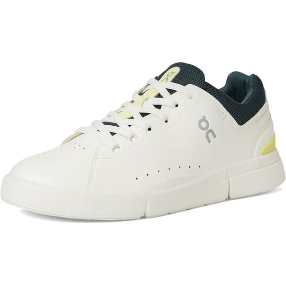 On The Roger Advantage 1 Men's Size 8 Ivory/Evergreen - Picture 3 of 7